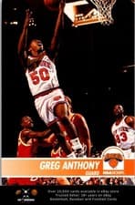 Greg Anthony 1994-95 Hoops Base Set card