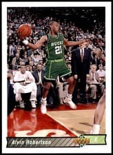 1992-93 Upper Deck Base Set Alvin Robertson #253