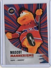2026 Upper Deck National Hockey Card Day Mascot Mannerisms Youppi! #M-8 card