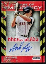 2025 Stadium Club In Case of Emergency Autographs Wade Boggs #ICOEA-WB card