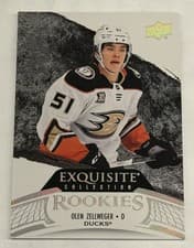 2024-25 Upper Deck Black Diamond Exquisite Collection - Rookies Olen Zellweger #R-OZ card