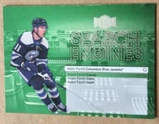 2024-25 Skybox Metal Universe Search Engines Adam Fantilli #ST-6 card