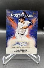 2025 Topps Postseason Performance Autograph Sal Frelick #PPA-SR card