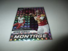 2025 Panini Mosaic Montage Jayden Daniels #3 card