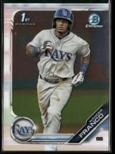 Wander Franco 2019 Bowman Chrome Prospects card