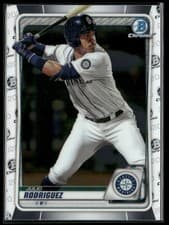 Julio Rodriguez 2020 Bowman Chrome Prospects card