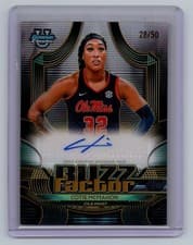 2025-26 Bowman Buzz Factor Autographs Cotie McMahon #BZA-CM card