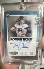 Trevor Lawrence 2021 Panini Contenders card