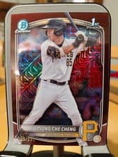 2025 Bowman Chrome Prospects Tsung-Che Cheng #BCP-95 card