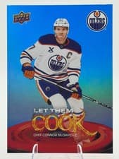 Connor McDavid 2025 Upper Deck Series 2 Let Them Cook card
