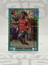 Eduardo Camavinga 2020 Topps Merlin Chrome UEFA Champions League card
