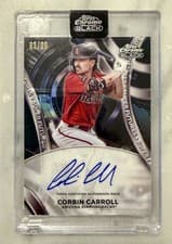 2024 Topps Chrome Black Super Futures Autographs Corbin Carroll #SFA-CC card