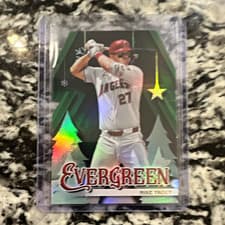 2025 Topps Holiday Evergreen Mike Trout #E-23 card