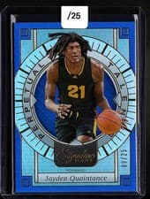 2025-26 Panini Signature Series Perpetual Talents Jayden Quaintance #11 card