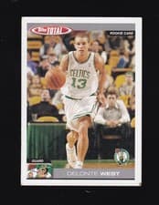 Delonte West 2004-05 Topps Total Base Set card