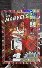 Aliyah Boston 2025 Panini Donruss WNBA Net Marvels card