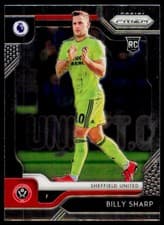 Billy Sharp 2019 Panini Prizm Premier League card