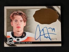 Carter Hart 2018 Upper Deck the Cup Rookie Class of 2019 card