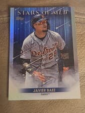 Javier Baez 2022 Topps Update Stars of MLB card