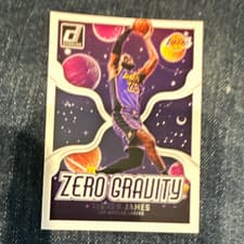 LeBron James 2024-25 Donruss Zero Gravity card