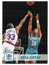 Dell Curry 1993-94 Hoops Base Set card