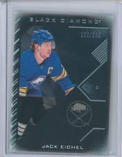 Jack Eichel 2021 Upper Deck Black Diamond card