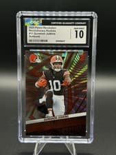 2025 Panini Revolution Revolutionary Rookies Quinshon Judkins #11 card