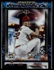 2025 Bowman Draft Prized Prospects Liam Doyle #PP-4 card