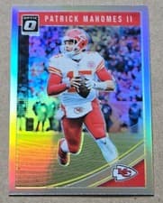 Patrick Mahomes II 2018 Donruss Optic card