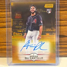 2025 Stadium Club Base Autographs Adrian Del Castillo #SCBA-AD card