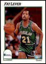 Fat Lever 1991-92 Hoops Base Set card