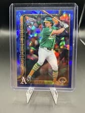2025 Topps Chrome Update Sapphire Base Set Nick Kurtz #USC178 card