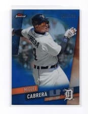 Miguel Cabrera 2019 Topps Finest card
