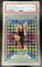 Victor Wembanyama 2023 Panini Mosaic Stained Glass card