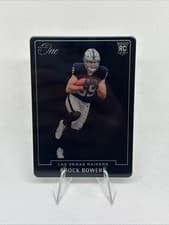 2024 Panini One Blank Slate Metal Brock Bowers #7