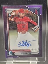 Joswa Lugo 2024 Bowman Chrome Prospects Autographs card