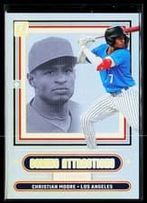 2025 Donruss Coming Attractions Christian Moore #27 card