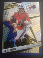 2025 Panini Revolution Star Gazing Josh Allen #3 card