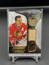 2024-25 Upper Deck Engrained Icons Complete Sticks Stan Mikita #CS-SM card