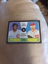 2020 Topps Heritage Then and Now Stephen Strasburg / Fergie Jenkins #TN12