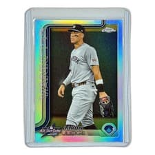 Aaron Judge 2025 Topps Chrome Update All-Star Game card