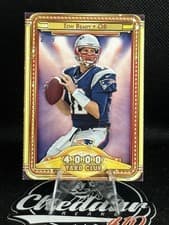tom brady 2013 Topps 4000 Yard Club card