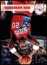 Ron Anderson 1993-94 Hoops Base Set card