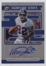 2021 Panini Donruss Optic Signature Series Vance Johnson #SS-VJ card