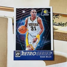 Reggie Miller 2018 Panini Donruss Optic Retro Series card