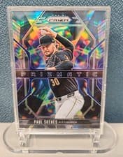 Paul Skenes 2025 Panini Prizm Prizmatic card