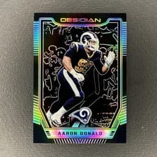 Aaron Donald 2018 Panini Obsidian card