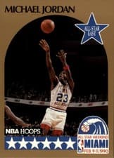 All-Star Checklist 1990-91 Hoops Base Set card
