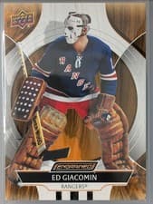 2024-25 Upper Deck Engrained Icons Base Set Ed Giacomin #76 card