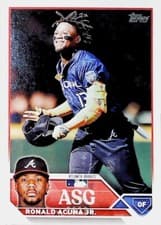 Ronald Acuna Jr. 2023 Topps Update All Star Game card